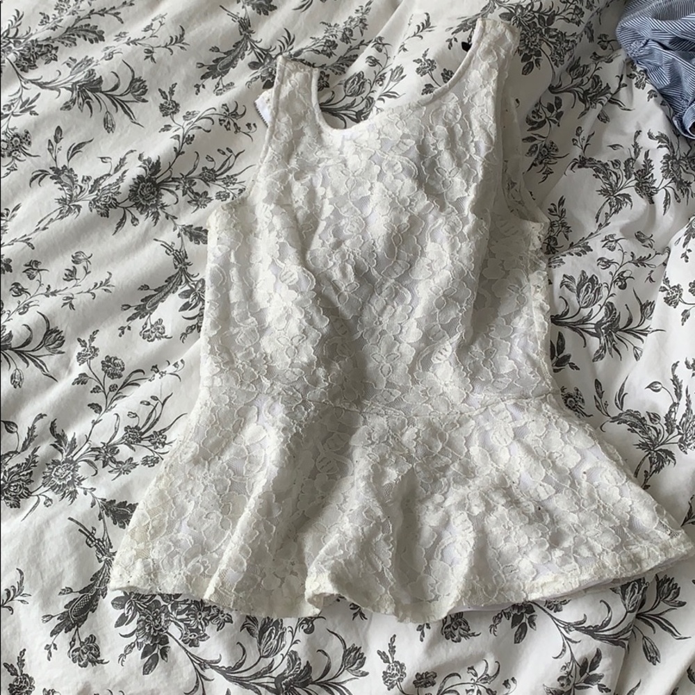 White Lace top